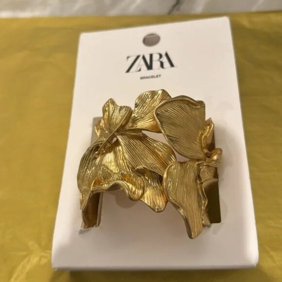Zara floral maxi armbands bracelet 2024 🔥✨✨✨🔥 NWT - Picture 9 of 9